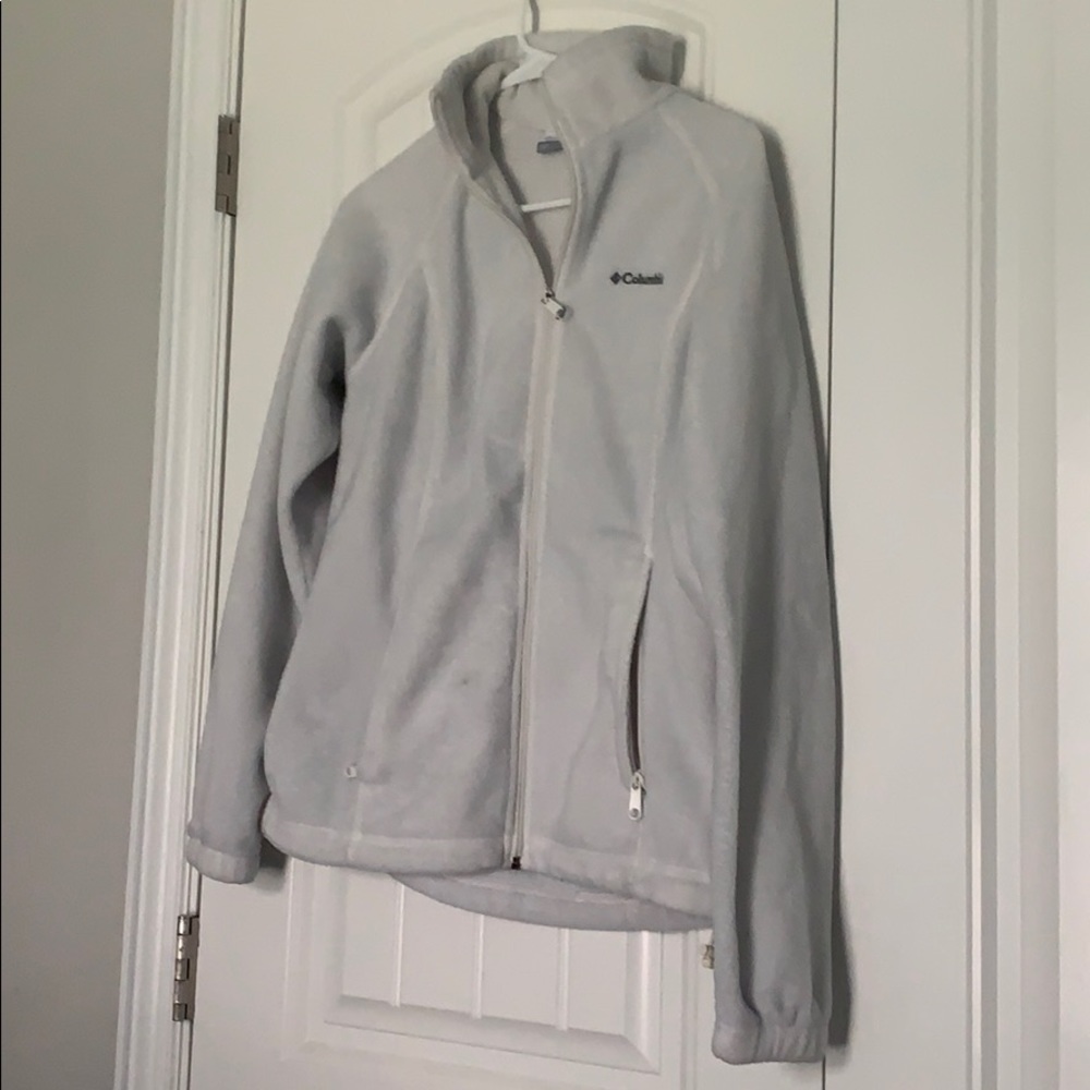 White Columbia jacket